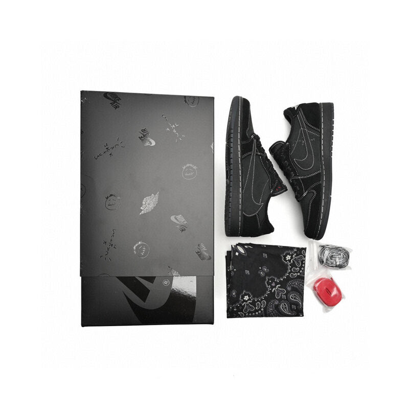 Jordan 1 Retro Low OG SP Travis Scott "Black Phantom"