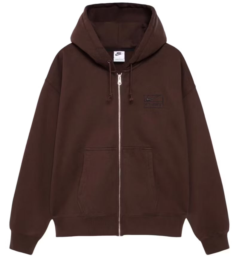 Stussy x Nike Stone Washed Fleece Zip Hoodie (FW25)