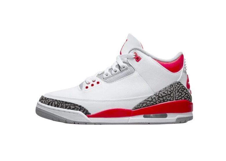 Jordan 3 Retro "Fire Red"